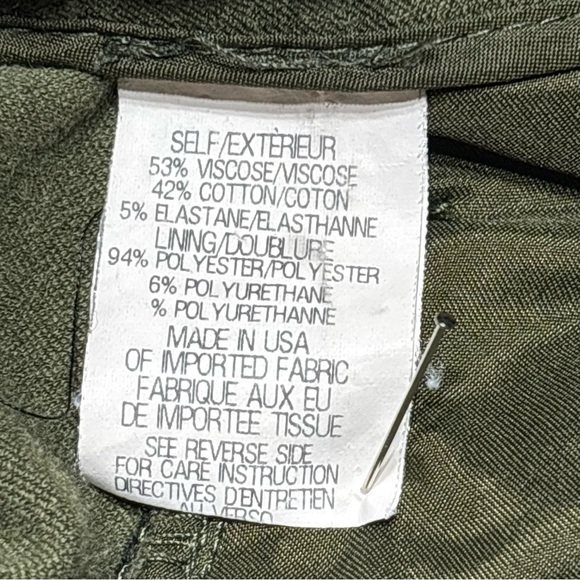 Theory Pants Womens 2 Adalwen Jetty Stretch Classic Work Professional Office - Picture 3 of 5